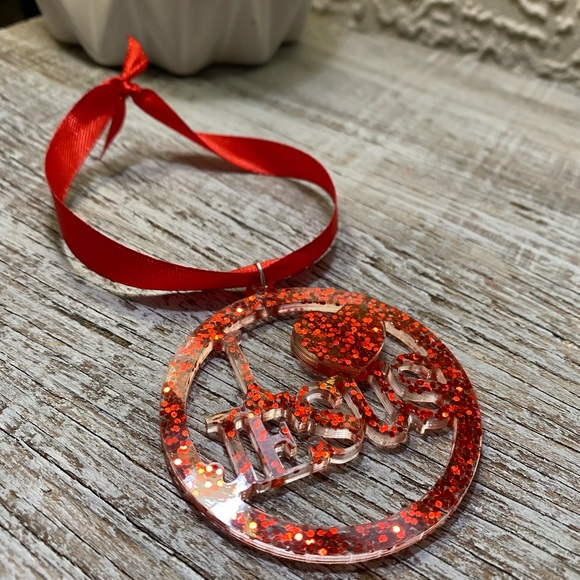 I 💗 Jesus Ornament - Jesus Christmas Ornaments Custom Color - Picture 9 of 14